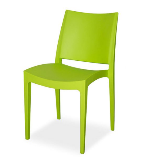 Stacking Pp Plastic Dining Chairs For Restaurant Cafe Room