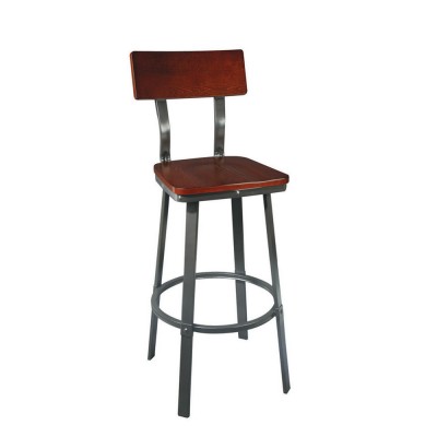 Casino bar stool supplier wood metal silla de casino